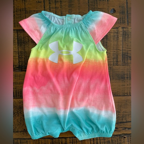 Under Armour Other - Under armour tie-dye romper, 3-6M